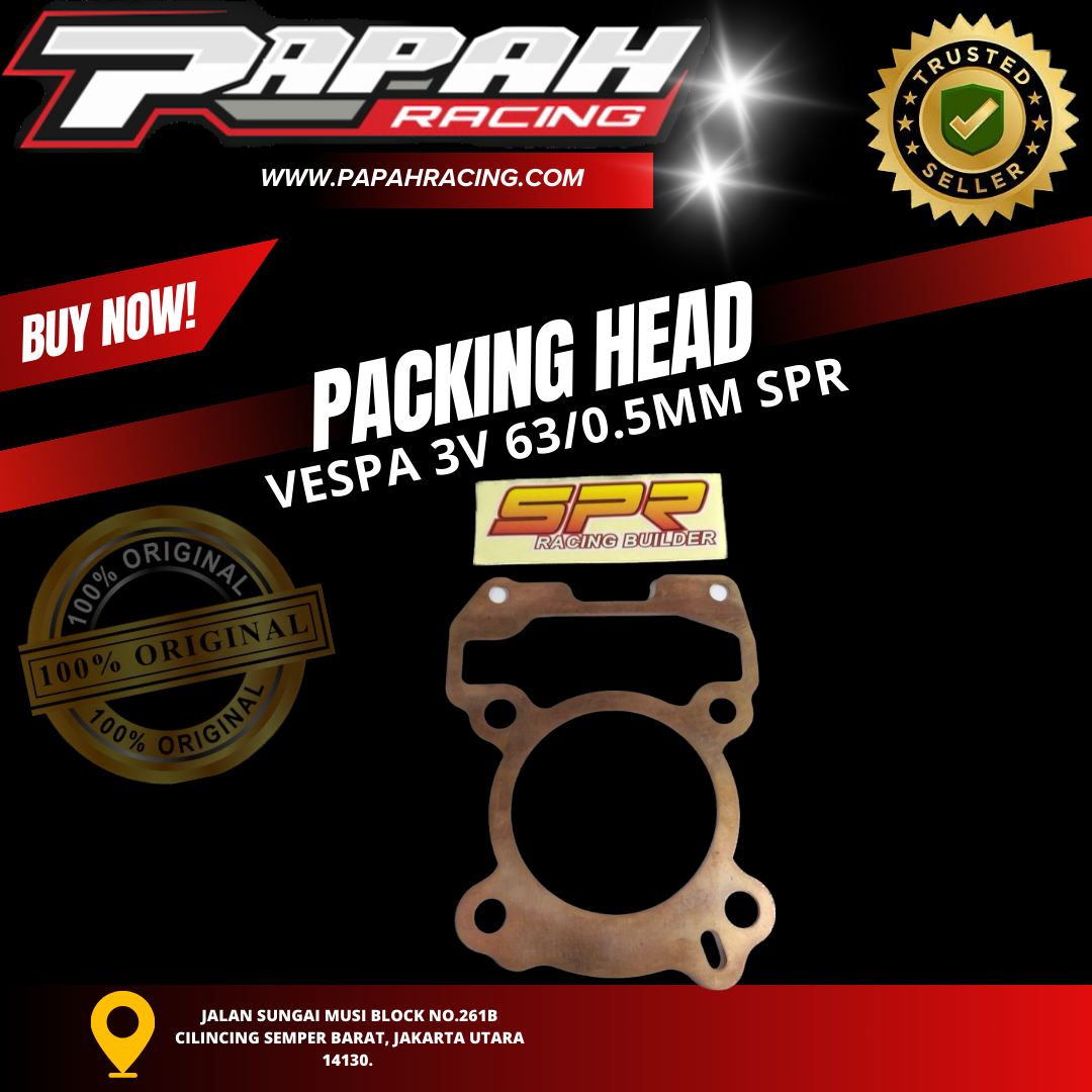 PAKING HEAD VESPA 3V 63/0.5MM SPR